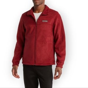 Columbia Fleece Full Zip Jacket Size Large